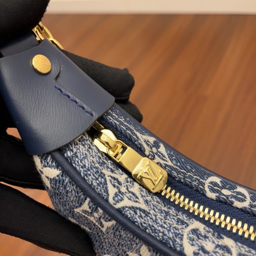 Louis Vuitton 2021 Denim Monogram Loop