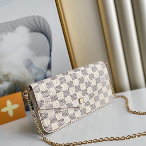 Louis Vuitton Damier Azur Felicie Pochette