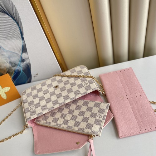 Louis Vuitton Damier Azur Felicie Pochette