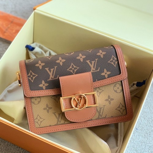 Louis Vuitton Monogram Reverse Dauphine Mini