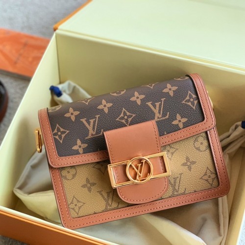 Louis Vuitton Monogram Reverse Dauphine Mini