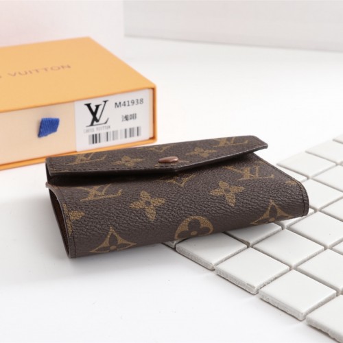 Louis Vuitton LV Monogram Coated Canvas Victorine Wallet