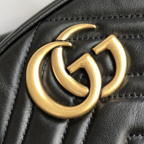 Gucci Matelasse GG Marmont Belt Bag