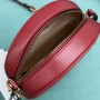 Gucci Mini GG Marmont Matelassé Round Crossbody Bag