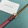 Gucci Mini GG Marmont Matelassé Round Crossbody Bag