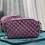 Gucci Small Diagonal GG Marmont Matelasse Shoulder Bag