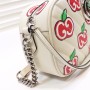 Gucci Matelasse Small GG Apple Marmont Shoulder Bag