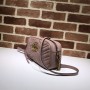 Gucci Matelassé Small GG Marmont Shoulder Bag