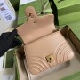 Gucci GG Marmont Matelassé Mini Top Handle Bag