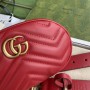 Gucci Matelassé Mini GG Marmont Belt Bag