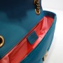 Gucci Velvet Matelasse Small GG Marmont Shoulder Bag