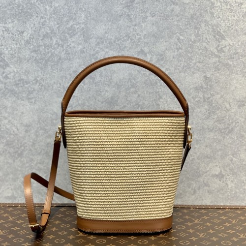 Louis Vuitton Petit Raffia Bucket