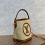 Louis Vuitton Petit Raffia Bucket