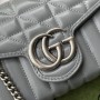 Gucci GG Marmont Matelassé Wallet On Chain