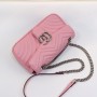 Gucci Small Matelasse GG Marmont Chain Shoulder Bag