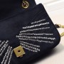 Gucci GG Marmont Velvet Matelassé Small Shoulder Bag