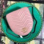 Gucci Matelassé Small GG Marmont Backpack