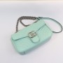 Gucci Small Matelassé GG Marmont Shoulder Bag