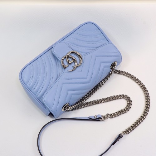 Gucci Small GG Marmont Matelassé Shoulder Bag