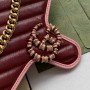 Gucci Matelasse Diagonal Small GG Marmont Crossbody Bag