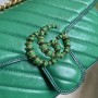 Gucci Matelassé Small GG Marmont Torchon Shoulder Bag