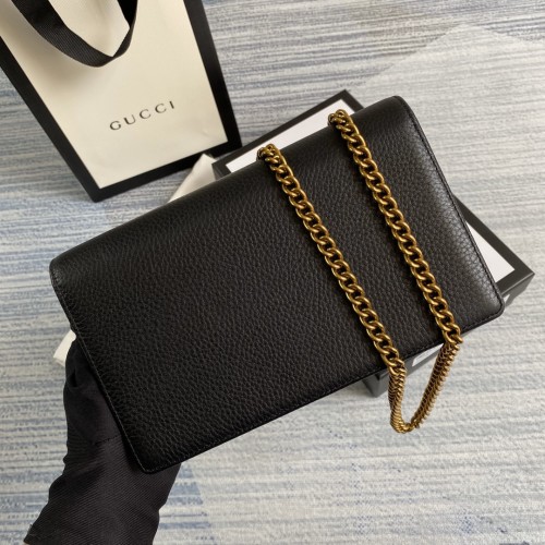 Gucci Mini GG Marmont Wallet on Chain