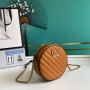 Gucci Mini Matelasse GG Marmont Round Shoulder Bag