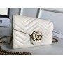 Gucci Mini GG Marmont Matelasse Wallet On Chain