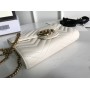 Gucci Mini GG Marmont Matelasse Wallet On Chain