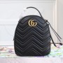 Gucci Matelassé Small GG Marmont Backpack