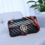 Gucci Small GG Marmont Matelassé Torchon Shoulder Bag