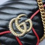 Gucci Small GG Marmont Matelassé Torchon Shoulder Bag