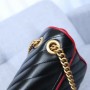 Gucci Small GG Marmont Matelassé Torchon Shoulder Bag