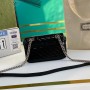 Gucci Mini Sequin GG Marmont Shoulder Bag