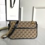 Gucci GG Canvas Small Marmont Crossbody Bag