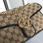 Gucci GG Canvas Small Marmont Crossbody Bag