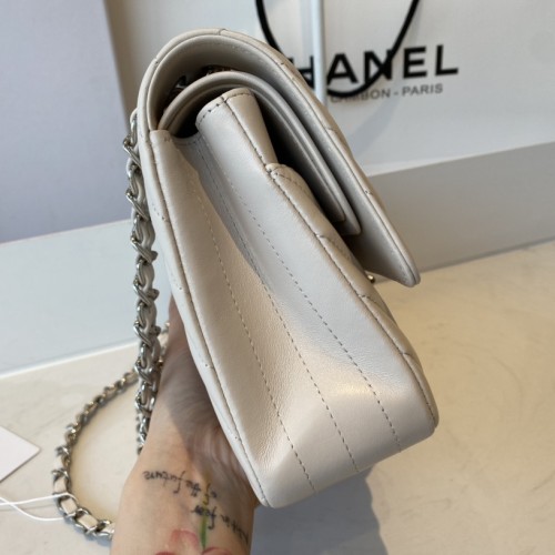 Chanel Classic Chevron Medium Double Flap Bag