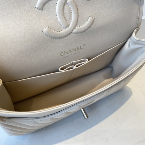 Chanel Classic Chevron Medium Double Flap Bag