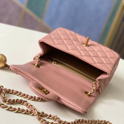 Chanel Pearl Crush Square Mini Single Flap Bag