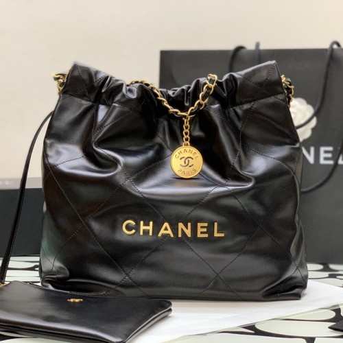 Chanel 2022 Calfskin Small 22 Hobo