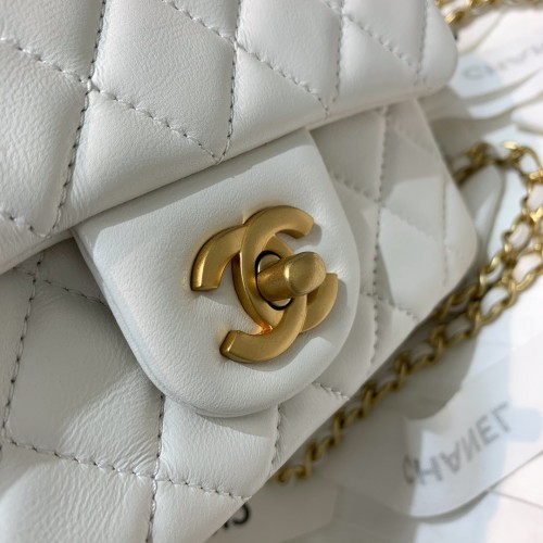 Chanel 2021 Pearl Crush Mini Square Flap Bag