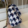 Chanel 2021 Tweed 19 Flap Bag