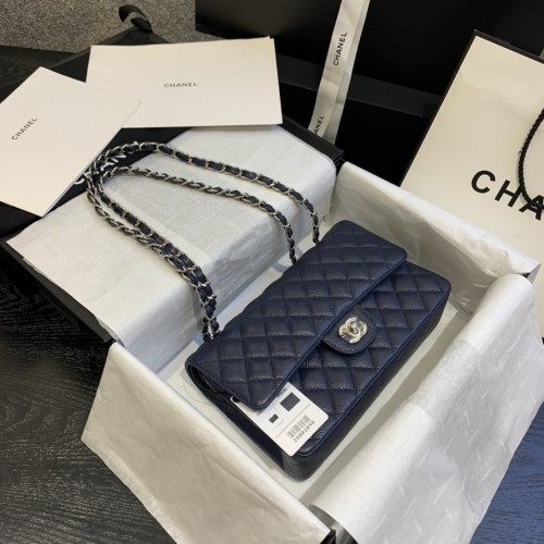 Chanel Classic Medium Iridescent Double Flap Bag