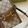 Gucci GG Supreme Mini Horsebit 1955 Crossbody Bag