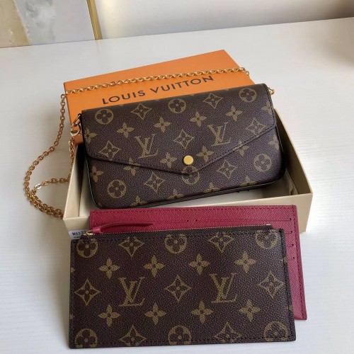 Louis Vuitton Monogram Pochette Felicie w/ Inserts