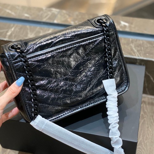 Saint Laurent Monogram Matelasse Baby Niki Chain Bag