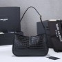 Saint Laurent 2021 Embossed Le 5 a 7 Hobo