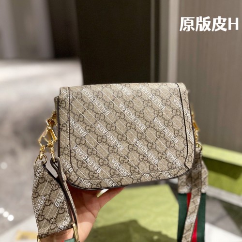 Gucci x Balenciaga The Hacker Mini Gucci 1955 Horsebit Crossbody Bag