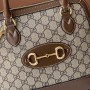 Gucci GG Supreme 1955 Horsebit Small Top Handle Bag