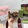 Gucci GG Supreme Horsebit 1955 Strap Wallet